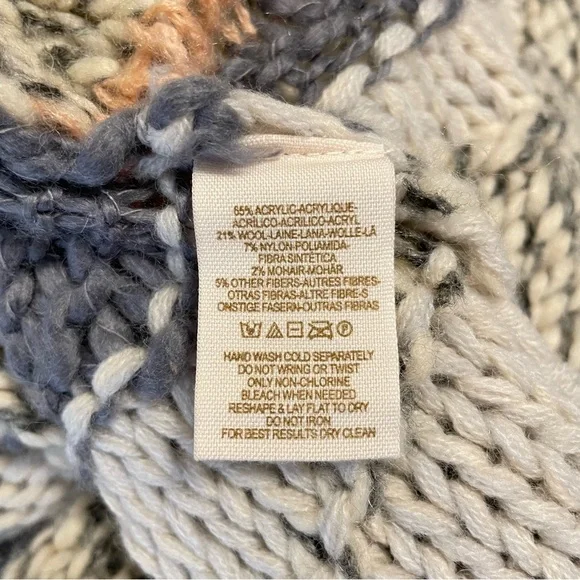 Free People Sands of Time Long Cardigan Slouchy Sweater Size Small - Picture 11 of 13